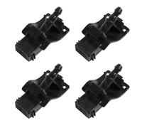 4pcs Buses Lave-Glace Avant, Kit Buses Pulvérisation en Plastique Noir Pièces Rechange pour D'essuie Glace Compatibles avec Plupart des Voitures