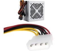 4Pcs Câbles D'Alimentation Atx Pour Ordinateur Lecteur 5,25 Pouces Répartiteur En Y Rallonge D'Alimentation Ide 4 Broches 1 À 2