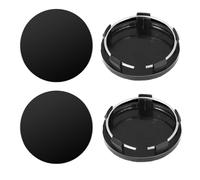 4PCS Cache Moyeu 60mm, Centre de Jante Capuchons, Cache Moyeu Seat Universels, Enjoliveurs Universels pour Roues de Voiture en Noir, ABS, Jantes Enjoliveurs Accessoires pour Voitures (OD 60mm ID 56mm)