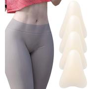 4pcs Camel Toe correcteur, silicone sans cale de sous-vêtements anti-camel, un pad anti-cameltoe portable et réutilisable pour les femmes.