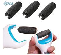 4pcs Canwn Extra Rugueux Rouleaux de Remplacement Compatible pour Scholl Velvet Smooth Express Pedi Râpe Electrique