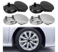 4pcs Capuchons de Centre de Roue pour Hub Caps pour Mercedes-Benz LS SLK ML GLK W204 W212 W210 W221 W220 C209 W207 W246 - 75 mm, Auto Car Wheel Center Hub