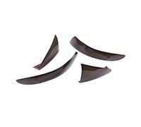 4Pcs Car Smoked Black Rear Tail Light Decor Cover Taillight Lamp Trim Garnish Lamp Hoods Compatible For Alfa Romeo Giulia 2017-2022