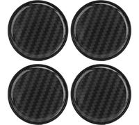 4pcs Centre de roue -Capuchons en plastique pour fibres de carbone universelles -Hub -Couverture de capuchon 54 mm de diamètre extérieur
