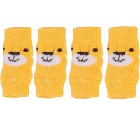 4pcs Chien Protecteur de coude Cartoon Motif Oursons Protection des articulations Résistance à la saleté Housse pour animaux de compagnie m
