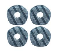 4pcs Chiffon De Vadrouille,Compatible Pour Eufy X10 Pro Omni Robot Aspirateur Pièces De Rechange Tampons Chiffons Pièce De Rechange Chiffon De Vadrouille Accessoires