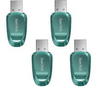 4PCS Clé USB SanDisk Ultra Eco™ lecteur USB flash 64 Go USB Type-A USB 3.2 jusqu'à 100Mb/s (LOT de 4) G