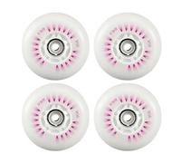 4pcs Clignotant en Ligne De Roue À roulettes LED D'éclairage ' ' pour Les Chaussures Roues