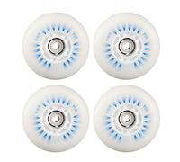 4pcs Clignotant en Ligne De Roue À roulettes LED D'éclairage ' ' pour Les Chaussures Roues