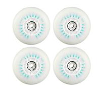 4pcs Clignotant en Ligne De Roue À roulettes LED D'éclairage ' ' pour Les Chaussures Roues