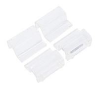 4pcs clip de couvercle en verre d'aquarium support de support de couvercle en verre acrylique clips de couvercle de réservoir de poissons avec vis