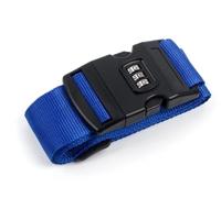 4Pcs Combination Lock Luggage Strap Adjustable Baggage Belts Safety Travel Suitcase Carry on Straps Accessories pour Bagages(Color3)