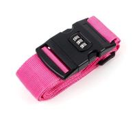 4Pcs Combination Lock Luggage Strap Adjustable Baggage Belts Safety Travel Suitcase Carry on Straps Accessories pour Bagages(Color5)