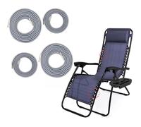 4Pcs Corde Remplacement Élastiques Universelle Pour Lafuma Fauteuil Relax,Lacets Elastiques Zero Gravity Chaise,Elastique Pour Tra