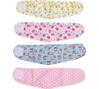 4pcs couches lavables pour chien Mâle réutilisable bandes abdominales souples pour chiens chiot couches enveloppes post-opératoires soins des plaies formation quotidienne l