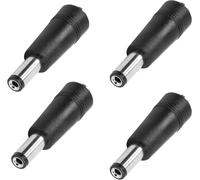 4pcs DC Power Adapter 5.5x2.1mm Male to 4x1.7mm Female Electrical Plug Adapter Converter