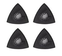4Pcs Delta Patin de Ponçage 80mm Multi-outil Accessoires pour Patin de Fixation, Accessoires Outil Oscillant,Lame à Multi Outil,pour Worx Mikita Dewalt Power Tool, Worx Tool, Bosch Multi Outil