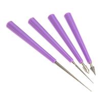 4pcs Diamant Incliné Perle Alésoir Perlage Trou Agrandisseur Outil