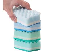 4pcs Dish Sponges Absorbants Cleaning Sponges Wash Up Éponges Magic Sponge Eraser for Kitchen Washing Tool