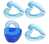 4Pcs Dispositifs Anti-ronflements Pour Le Sommeil, Orthèse Anti Ronflement Efficace Puissant-Gouttière Dispositifs Anti-Ronflement, Les Dispositif Anti-ronflements Réutilisables Du Sommeil De L'apnée