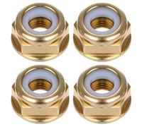 4Pcs Écrou de Lame Écrou à Filetage Inversé, Écrous Universels à Filetage Inversé, Accessoires de Tête d’Engrenage, pour Tous Types de Débroussailleuses avec Filetage Inversé