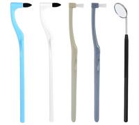 4PCS Éliminateur de Tartre +1PCS spéculum dentaire, Détachant Gomme Des Dents, Kit Detartrage Dentaire, Tartre Dentaire Nettoyage Portable Detartreur Dentaire,Outils de Soins