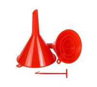 4pcs entonnoir verseur en plastique huile de cuisine essence carburant