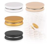 4pcs Épingles Magnétiques Puissantes pour Hijab, Style Oblat Aimants Hijab Multi-Usage Fermoir pour Écharpe Sans Accroc Broche Sans Épingle pour Femmes Filles Vêtements (Mat 1)