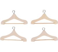 4PCS étrier chargeur miniature 1/12 échelle vintage -style portable triple bois Dollhouse Toys pour modèle micro-paysager