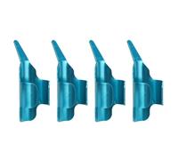 4pcs extension de doigt de poussoir de doigt de couture, Sewing Finger Thing Pusher,protège-doigts pour coudre des dés à coudre en alliage d'aluminium bricolage à la main