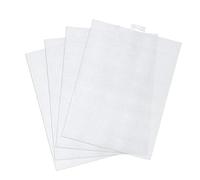 4pcs Feuilles de Toile en Maille Plastique, 14 CT Toile Maille Plastique Canevas pour Broderie Point de Croix Broderie en Maille Plastique pour Travaux Manuels Projets de Crochet (28x21cm)