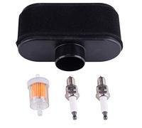 4pcs filtre à air et filtre à air et bougie d'allumage Fit pour Kawasaki FR651V FR691V FR730V FS481V FS541V moteur papier mousse de métal en plastique