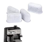 4pcs Filtres à Charbon pour Cafetière, Filtre à Eau Au Charbon Actif Filtre à Eau pour Café Filtre pour Machine à Café Filtre Remplacement pour Cafetière Compatible avec Delonghi 7313285779