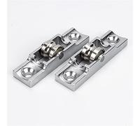 4pcs Flat/Concave Wheel Slide Doors Window Pulley U-Type Ball Bearing Wheel Roller Steel Hardware Accessories(Concave Wheel)