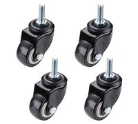 4Pcs Furniture Caster Heavy Duty 120kg 1.5 Inch 40mm 360 Rotatable Screw Swivel Castor Wheels Trolley Casters(Bundle a)