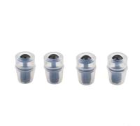 4pcs Gaine Silicone Valve pour Réservoir d'Eau(Black) | Design ergonomique pour siroter facilement, goût neutre, compatible tubes standards, couleur bleue