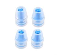 4pcs Gaine Silicone Valve pour Réservoir d'Eau(Bule) | Design ergonomique pour siroter facilement, goût neutre, compatible tubes standards, couleur bleue