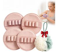 4PCS Gant Exfoliant Corps pour Douche (D)