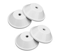 4pcs Grands Capuchons de Bobine en Plastique pour Machines à Coudre Singer 2263, 3116, 3342, 4423, 4452, 8280 (Blancs)