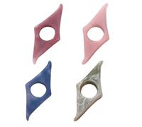 4pcs Holder De Page Livre Pouce Ergonomique Marker La Page Résine Pour Les Lecteurs Bureau Du Livre Voyage Home Travelz Pour Les Romans