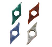 4pcs Holder De Page Livre Pouce Ergonomique Marker La Page Résine Pour Les Lecteurs Bureau Du Livre Voyage Home Travelz Pour Les Romans