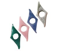 4pcs Holder De Page Livre Pouce Ergonomique Marker La Page Résine Pour Les Lecteurs Bureau Du Livre Voyage Home Travelz Pour Les Romans