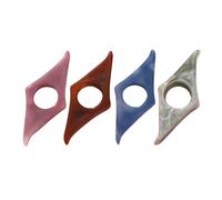 4pcs Holder De Page Livre Pouce Ergonomique Marker La Page Résine Pour Les Lecteurs Bureau Du Livre Voyage Home Travelz Pour Les Romans