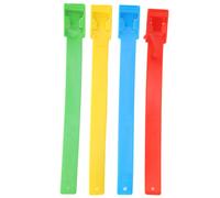 4Pcs Identification Tape for Cattle Cow Feet Muticolor Ring for Farm Livestock (ruban d'identification pour bovins, pieds de vaches, anneaux multicolores pour l'élevage)