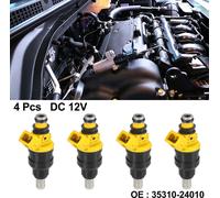 4pcs Injecteur Carburant Essence 35310-24010 Remplacement Buse pour Hyundai Scoupe pour Mitsubishi Precis