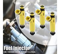 4pcs Injecteurs Carburant Essence 195500-4450 Remplacement Buse pour RX-8 1.3L 2004-2009