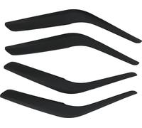 4pcs intérieur porte accoudoir poignées couvertures de remplacement pour X1 E84 2010-2016 tapis noir