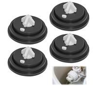 4PCS Joint Chasse D'eau WC, Étanche Et Durable Membrane Chasse D'eau, Rondelles De Diaphragme Joint Wc Pour l'Entretien Des Chasses D'eau Des Toilettes Robinet Flotteur Et Vannes WC