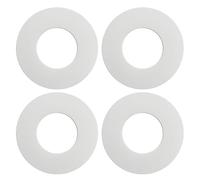 4PCS Joint Chasse d'Eau WC pour Geberit, 62x33x3mm Joints Réservoir Chasse Deau Joint Étanchéité Chasse d'Eau WC Suspendu 816.418.00.1 818.109 240.282.00.1 890.615