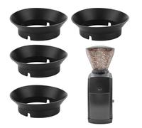 4pcs Joint de Remplacement pour Baratza Encore Moulin à Café, en Silicone Joint de Moulin à Café Anneau pour Baratza Virtuoso Moulin à Café et Moulin à Café Électrique à Bavure Conique (Noir)